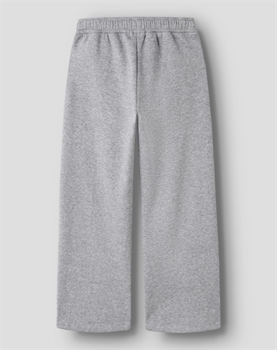 Name It - NKFNillina Wide Bru Sweatpants Bukser - Light Grey Melange
